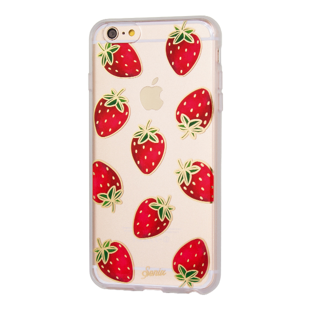 【iPhone6s Plus/6 Plus ケース】CLEAR (Strawberries Gold)サブ画像