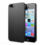 【iPhoneSE(第1世代)/5s/5 ケース】Thin Fit (Black)