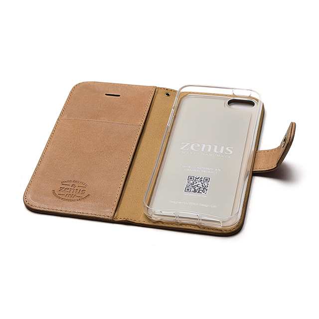 【iPhoneSE(第1世代)/5s/5 ケース】Vintage Leather Diary (Vintage Brown)goods_nameサブ画像