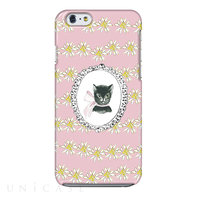 【iPhone6s/6 ケース】KATE SAKAI ハードケース (Flower border cat)