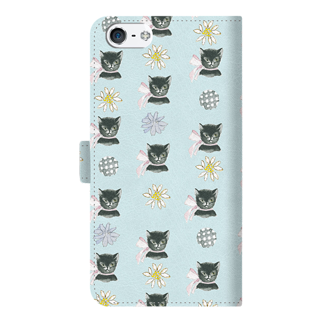 【iPhone6s/6 ケース】KATE SAKAI 手帳型ケース (Flower dot cat)goods_nameサブ画像