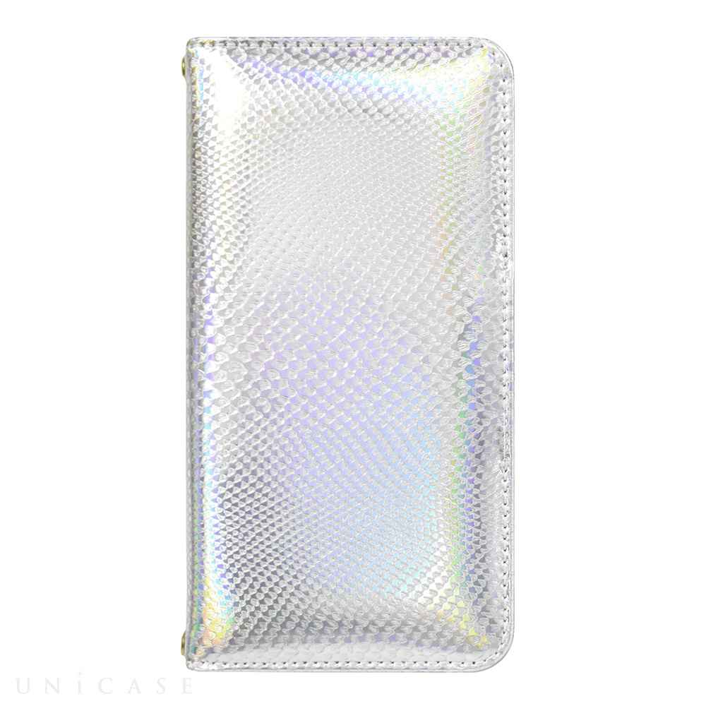 【iPhone6s/6 ケース】Hologram Diary Python Silver for iPhone6s/6
