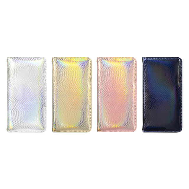 【iPhone6s/6 ケース】Hologram Diary Python Rose Gold for iPhone6s/6サブ画像