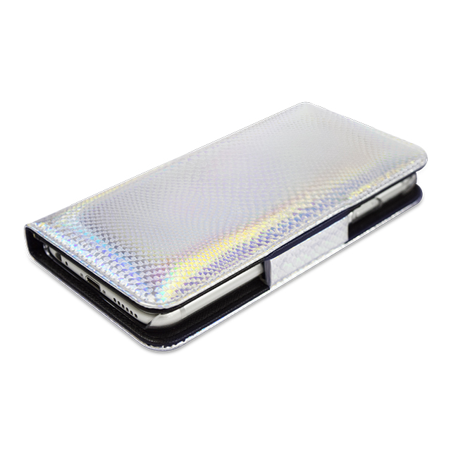 【iPhone6s/6 ケース】Hologram Diary Python Silver for iPhone6s/6サブ画像