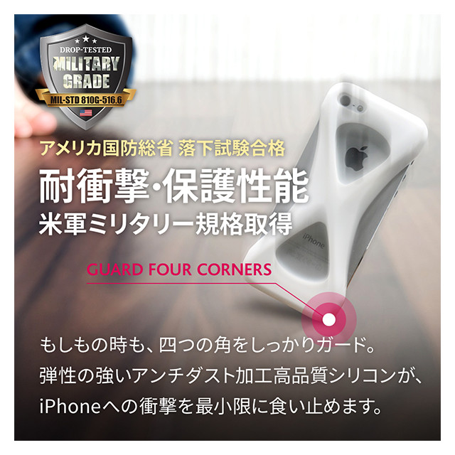 【iPhone6s/6 ケース】Palmo (White)サブ画像