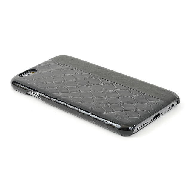 【iPhone6s/6 ケース】Ricco Double Leather Series (ブラック/ブラック)goods_nameサブ画像