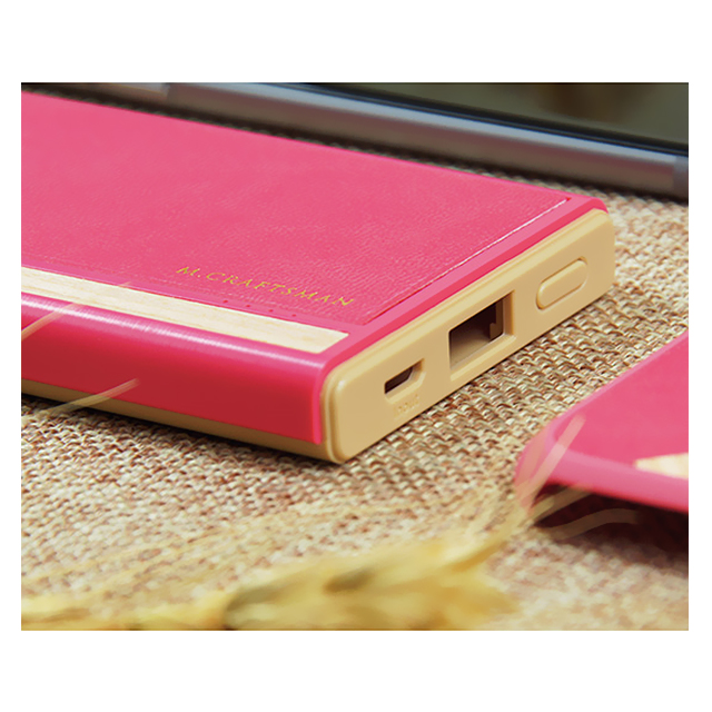 SLIMモバイル充電器 (ピンク)サブ画像