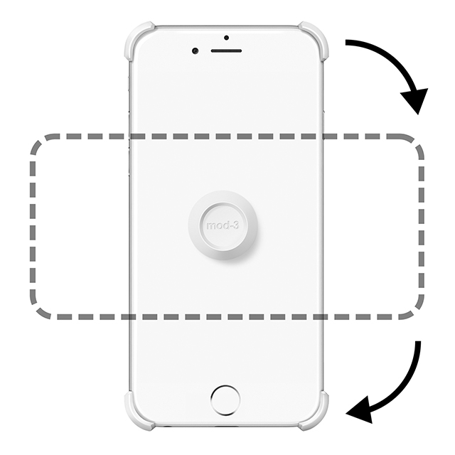 【iPhone6s Plus/6 Plus ケース】ALT case (ホワイト)サブ画像