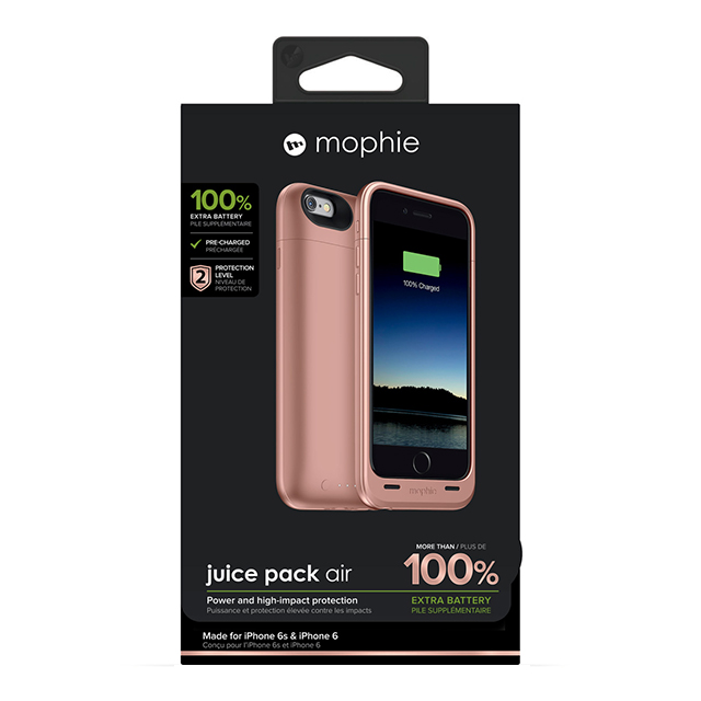 【iPhone6s/6 ケース】juice pack air (ローズゴールド)サブ画像