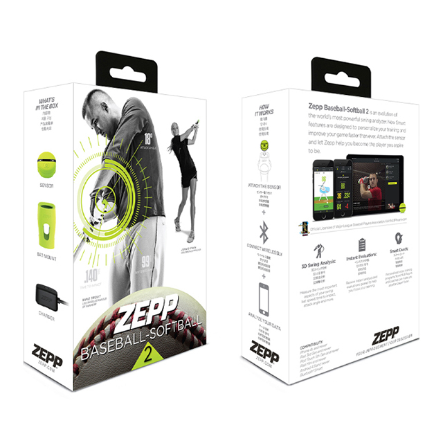 Zepp 野球・ソフトボール 2 スイングセンサー Zepp Labs | iPhone ...