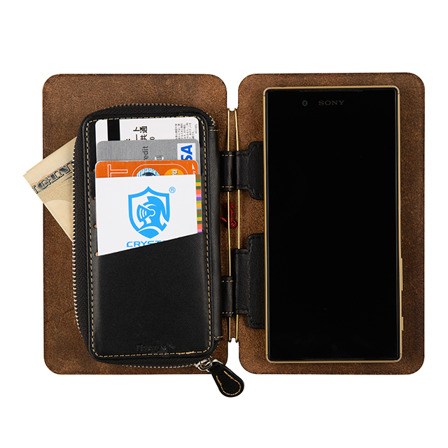 【マルチ スマホケース】システム手帳型スマートフォンケース SYSTEM for Multi Mサイズ (CAMEL BROWN)goods_nameサブ画像