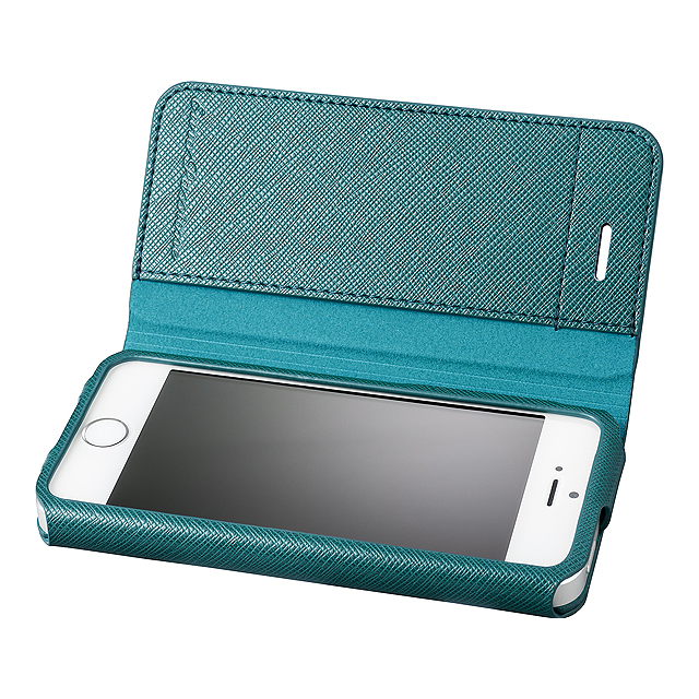 【iPhoneSE(第1世代)/5s/5 ケース】PU Leather Case “EURO Passione”  (Green)サブ画像