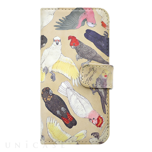 【iPhoneSE(第1世代)/5s/5 ケース】booklet case (オウム科の鳥類)