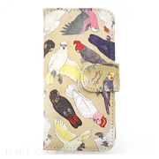 【iPhone6s/6 ケース】booklet case (オウム科の鳥類)