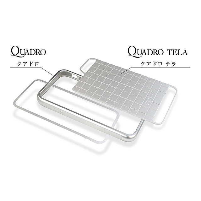 【iPhone6s/6 ケース】QUADRO スマートフォンケース (ゴールド)サブ画像