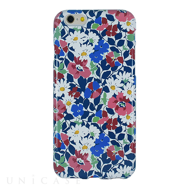 【iPhone6s/6 ケース】DESIGN PRINTS TPU Soft Case (Flower Garden)