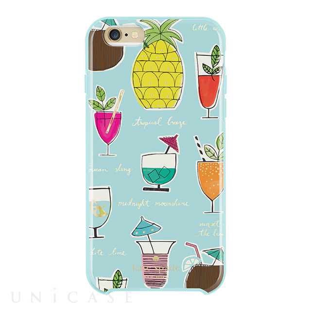 【iPhone6s/6 ケース】Hybrid Hardshell Case (Cocktail Recipe Blue/Multi)