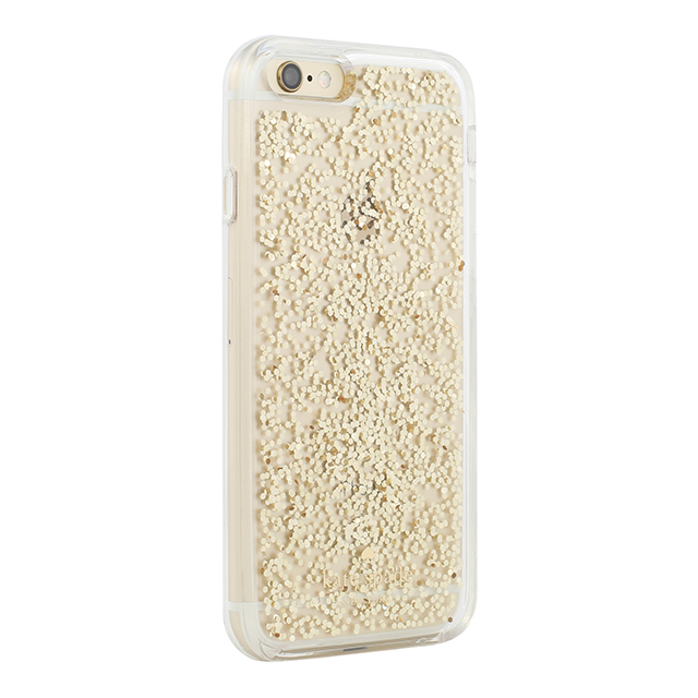 【iPhone6s/6 ケース】Clear Glitter Case (Gold Glitter)サブ画像