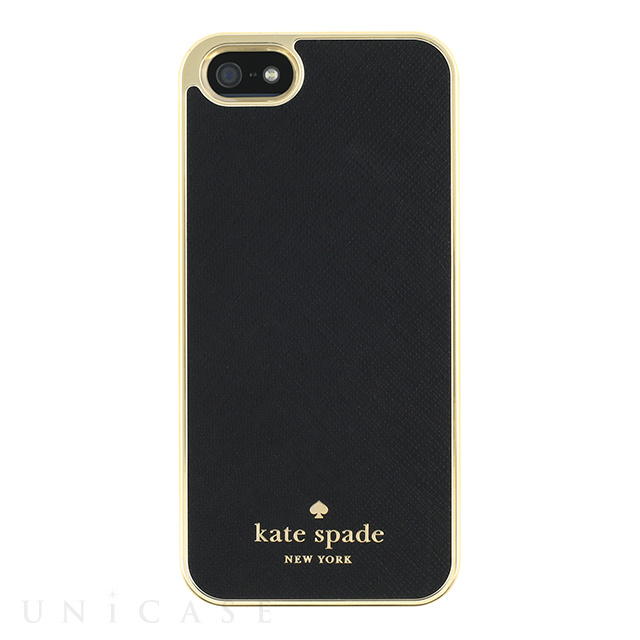 【iPhoneSE(第1世代)/5s/5 ケース】Wrapped Case (Saffiano Black)