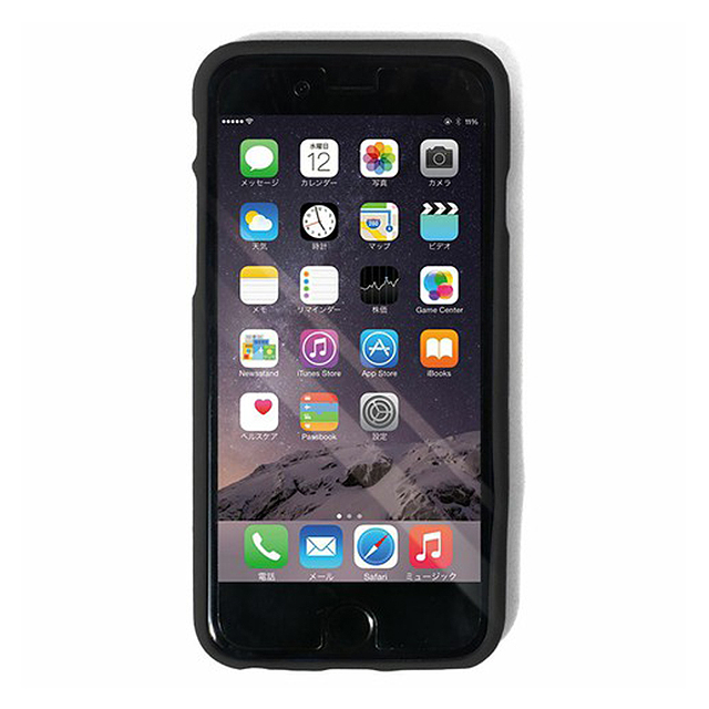【iPhone6s/6 ケース】BEN DAVIS SILICONE iPhone case (LOGO/BLACK)サブ画像