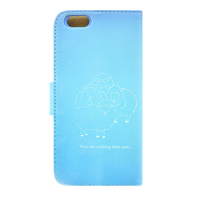 【iPhone6s/6 ケース】booklet case (ブルーシープ)goods_nameサブ画像