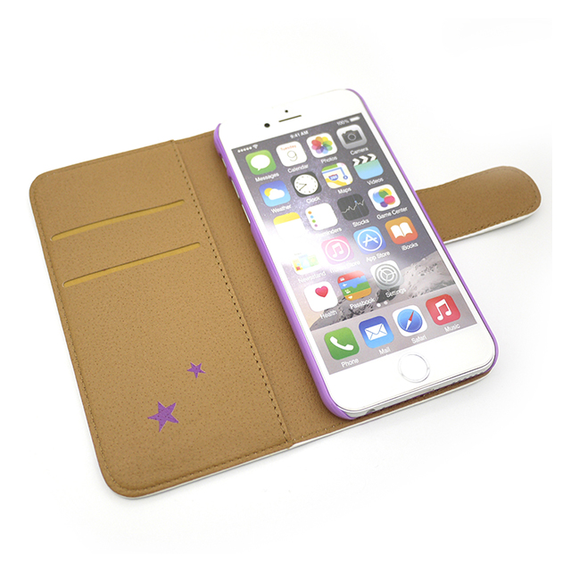 【iPhone6s/6 ケース】booklet case (星雲と蝶)サブ画像