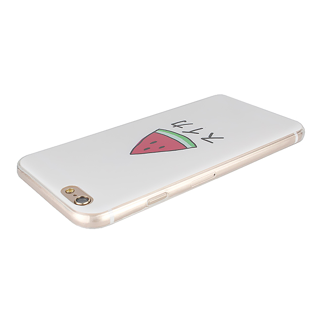 【iPhone6s/6 ケース】DESIGN PRINTS Soft Case (Water Melon)サブ画像