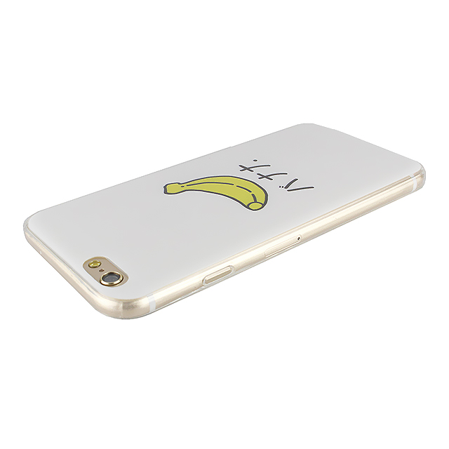 【iPhone6s/6 ケース】DESIGN PRINTS Soft Case (Banana)サブ画像