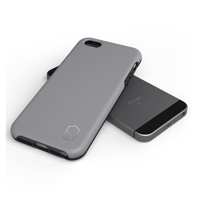 【iPhoneSE(第1世代)/5s/5 ケース】Level Case (Grey)サブ画像