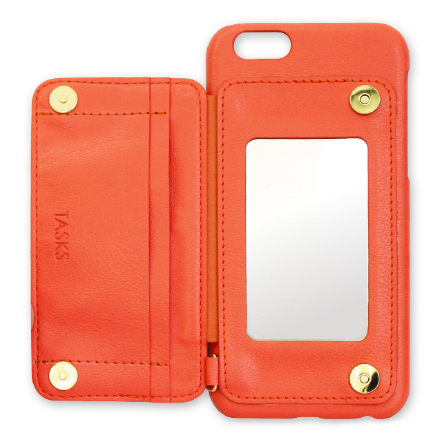 【iPhone6s/6 ケース】Rear Storage Style with リボン (ヴァーミリオン)goods_nameサブ画像