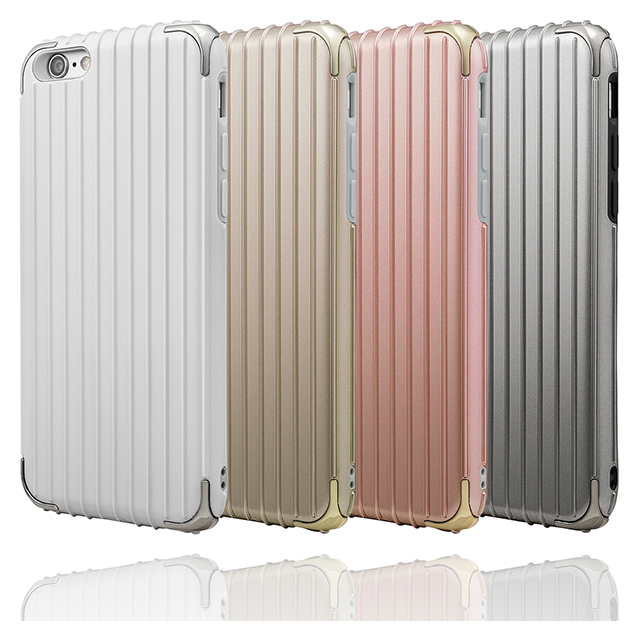 【iPhone6s/6 ケース】”Rib” Hybrid Case (White)goods_nameサブ画像