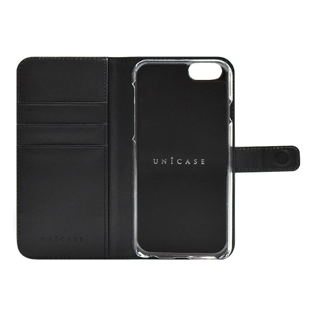 【iPhone6s/6 ケース】COWSKIN Diary Black×ALLIGATOR for iPhone6s/6goods_nameサブ画像