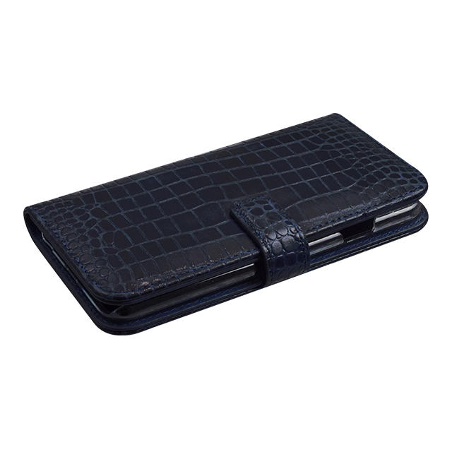 【iPhone6s/6 ケース】COWSKIN Diary Navy×ALLIGATOR for iPhone6s/6サブ画像