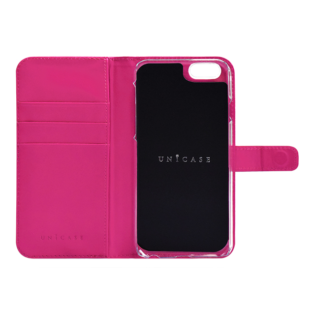 【iPhone6s/6 ケース】COWSKIN Diary Pink×ALLIGATOR for iPhone6s/6goods_nameサブ画像