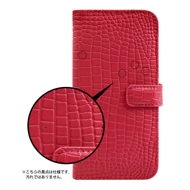【iPhone6s/6 ケース】COWSKIN Diary Pink×ALLIGATOR for iPhone6s/6goods_nameサブ画像