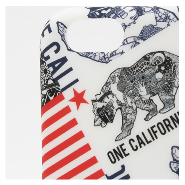 【iPhone6s/6 ケース】ONE CALIFORNIA DAY iPhone case (FLAG ＆ BEAR)サブ画像