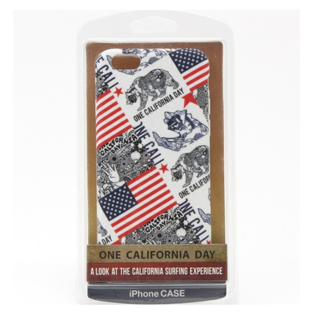 【iPhone6s/6 ケース】ONE CALIFORNIA DAY iPhone case (FLAG ＆ BEAR)goods_nameサブ画像