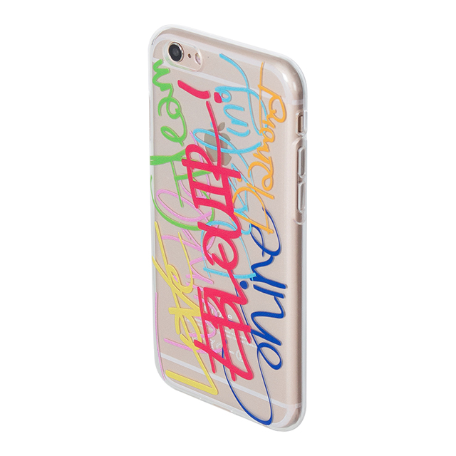 【iPhone6s/6 ケース】Lettering Jelly case サブ画像