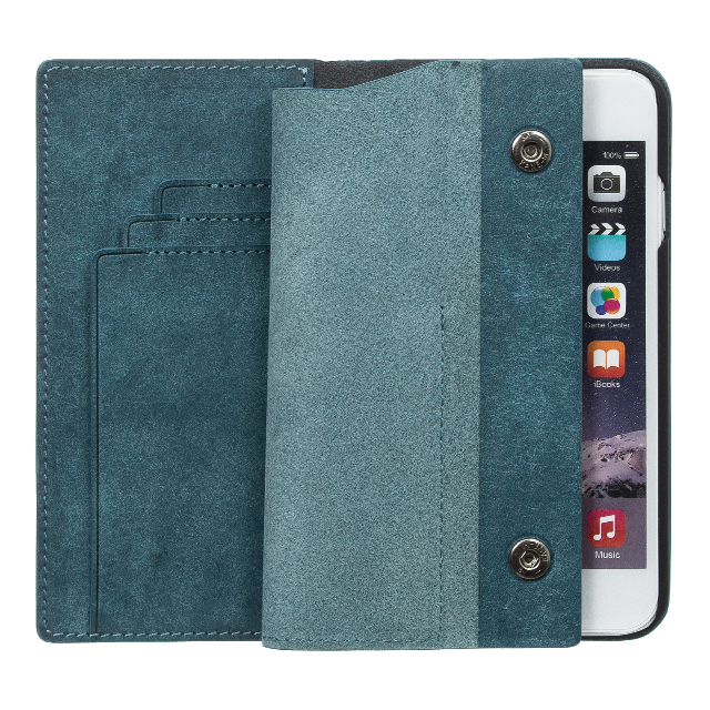 【iPhone6s/6 ケース】Modern Snap Wallet (Green)サブ画像