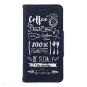 【iPhone6s/6 ケース】Cafe Style Case (ネイビー)