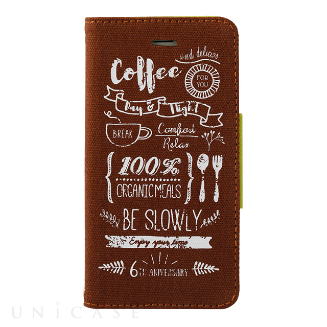 【iPhone6s/6 ケース】Cafe Style Case (ブラウン)