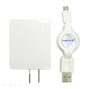 2PORT USB-AC Adaptar (White)