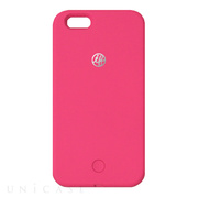 【iPhone6s/6 ケース】iFlash LEDライト自撮りフラッシュケース (ピンク)