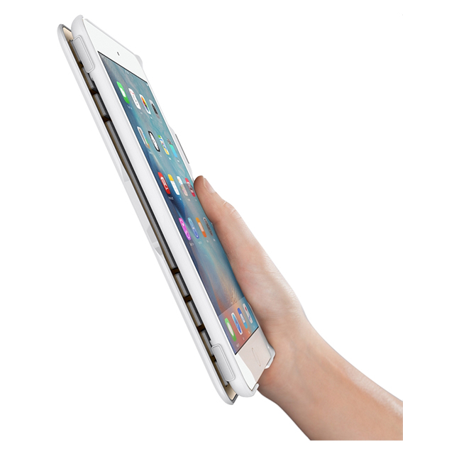 iPad mini4 ケース】QODE Ultimate Lite キーボードケース (ホワイト