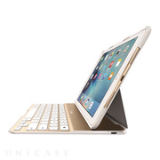 【iPad Pro(9.7inch) ケース】QODE Ultimate Lite キーボードケース (ホワイト/ゴールド)