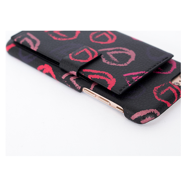 【iPhone6s/6 ケース】Crayon Back cover (Black+Pink)goods_nameサブ画像