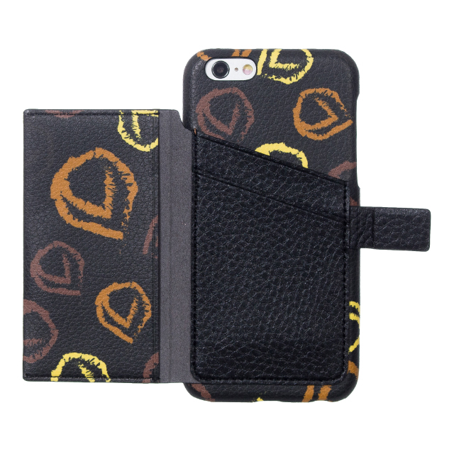 【iPhone6s/6 ケース】Crayon Back cover (Black+Yellow)goods_nameサブ画像