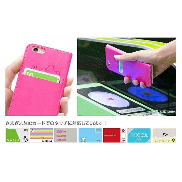 【iPhone6s/6 ケース】ディズニーキャラクター/フリップ窓付きダイアリーケース (ドナルド)サブ画像