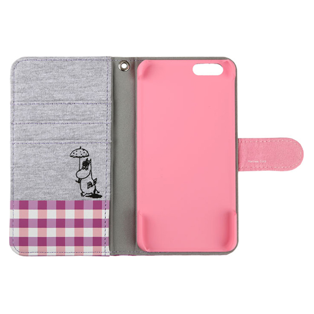 【iPhone6s/6 ケース】ムーミン Sweat Fabric ダイアリーケース (ムーミン＆リトルミイ)サブ画像