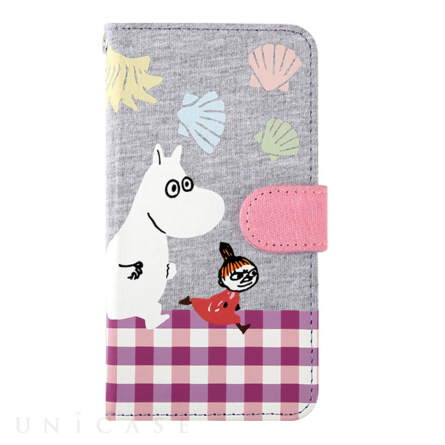 【iPhone6s/6 ケース】ムーミン Sweat Fabric ダイアリーケース (ムーミン＆リトルミイ)